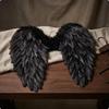 Angel Wing Attachments Costume Feathers Handmade Prop for Performance, Cosplay, Party