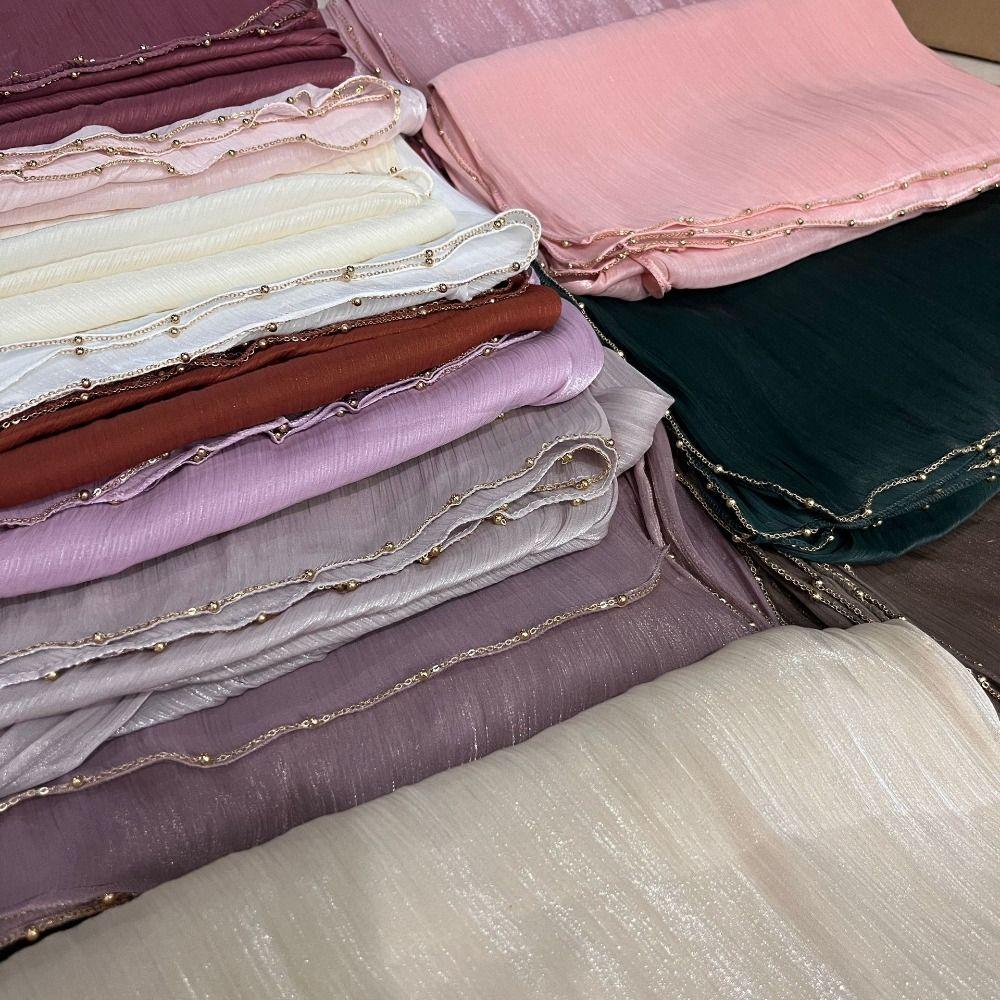 Long Wraps Shawl Chiffon Malaysia Headscarf Luxury Hijab Scarf  Female