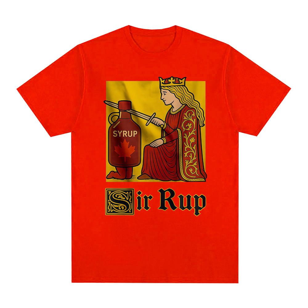 Sir Rup Funny Knight Meme Graphic Tshirt Unisexs Women Clothing Cotton Casual Oversized Short Sleeves ONeck T Shirts Streetwear