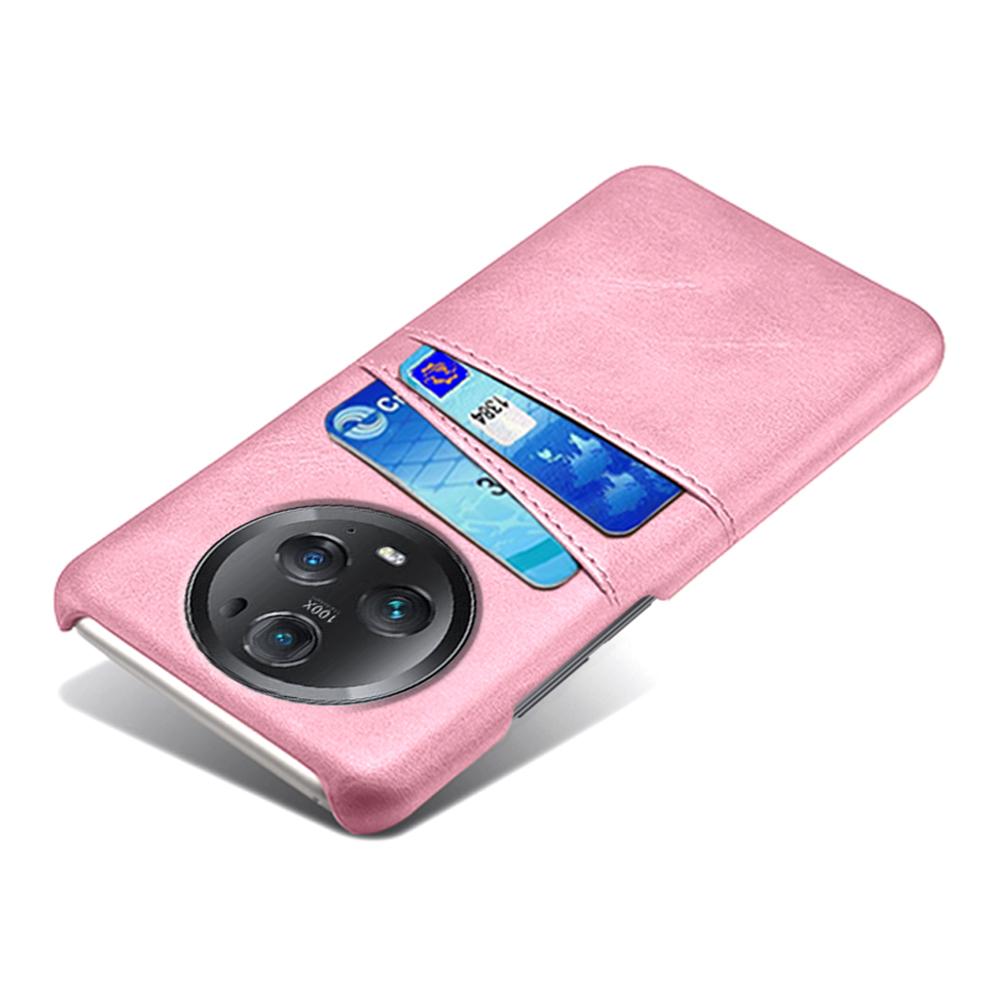 For Honor Magic5 Pro 5G Etui na telefon odporne na zarysowania Podwójne gniazda na karty Powłoka skórzana na komputer