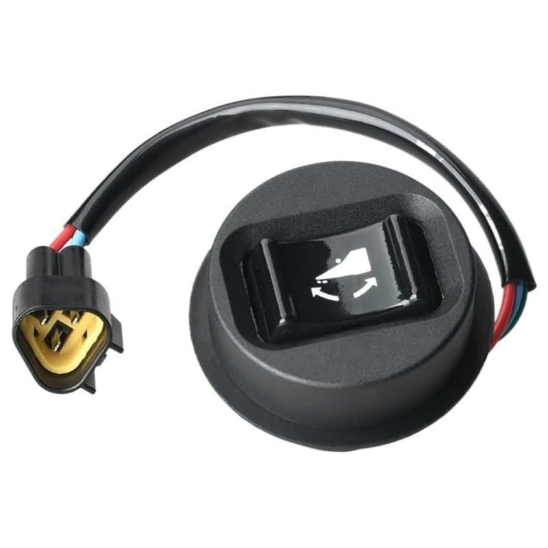 Marine Motor Trim Control Assembly 6R3-82563-00 for 30HP-115HP Outboard Service Work, 3-Wire Lead Design and Panel Mount Housing for Repair Planning