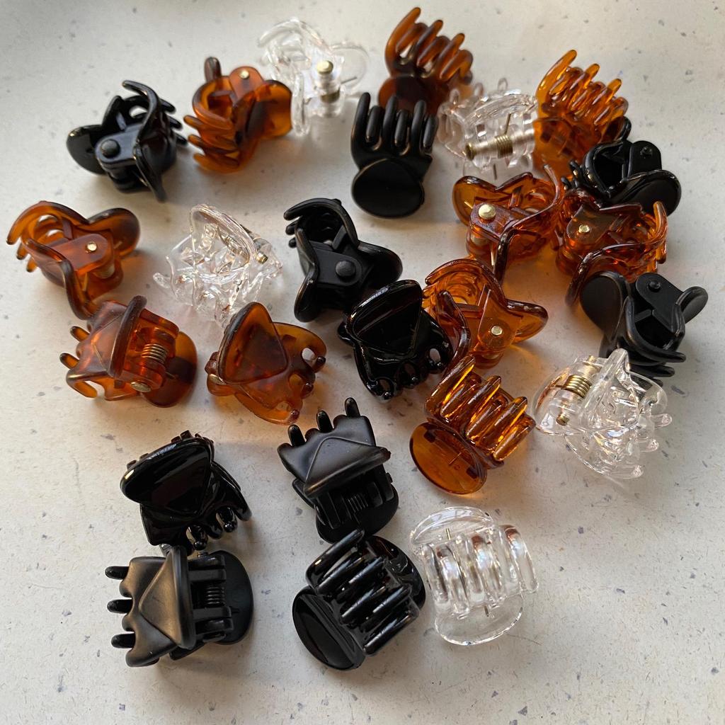 Korean Style Minimalist Teardrop Hair Clip – Versatile Baby and Bangs Claw Clip, 1.5cm