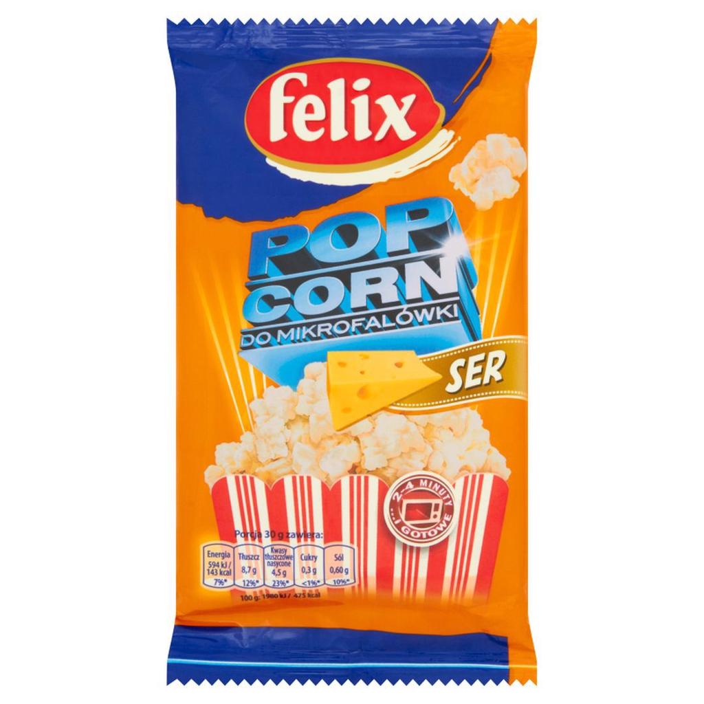 Felix Popcorn Cheese Flavor For Microwave 90 G