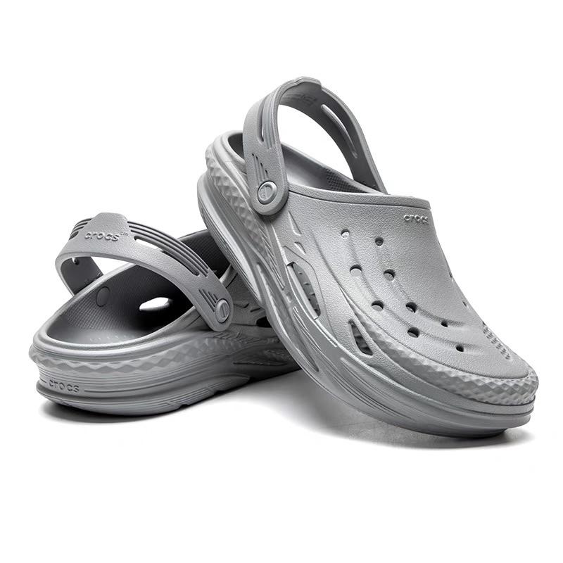 Crocs Clog EVA Comfortable Lightweight Clogs Unisex Clogs Gray 209501-007
