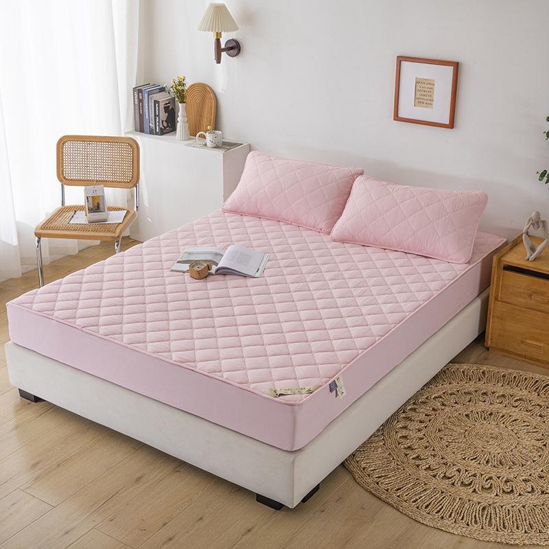 Neue Baumwolljacke Baumwolle Sojabohne Verdickte Blattmatratze Einzel Doppel Schutzbezug