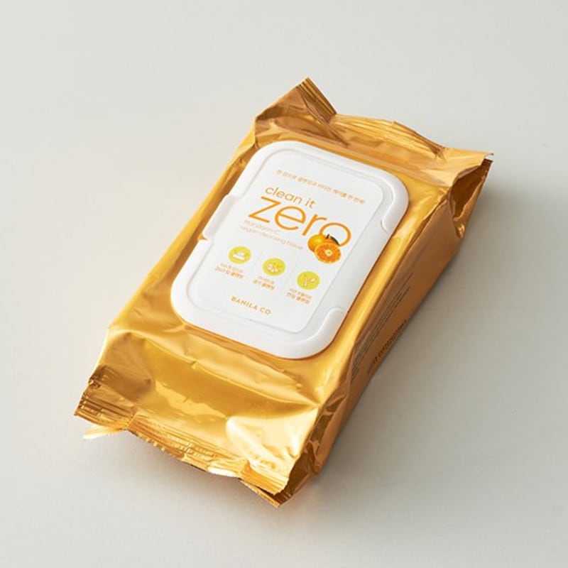 [Vanillaco] Clean It Zero Mandarin C Vegan Cleansing Tissue 80 Sheets