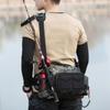 MultiPockets Fishing Gear Carrying Bags Heavy Duty Fishing Tackle Bags Outdoor Portable Oxfords Cloth Shoulder Bags