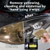 Car Headlight Repair Kit--Anti-Oxidation, Yellowing and Scratch Repair Crystal Clear Coating