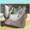 Retro Fashion Women Solid Colours Leather Tote Bag Large Waterproof Capacity