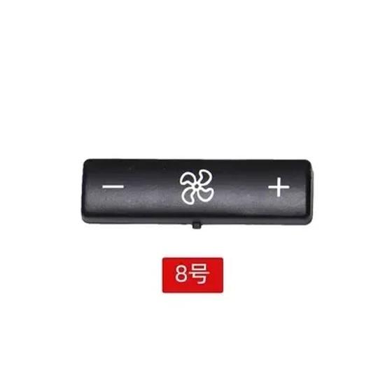 For BMW E39 E53 Car Center Console Climate A/C Control Panel Switch Buttons Cover Caps Key Replacement For BMW 5 Series X5