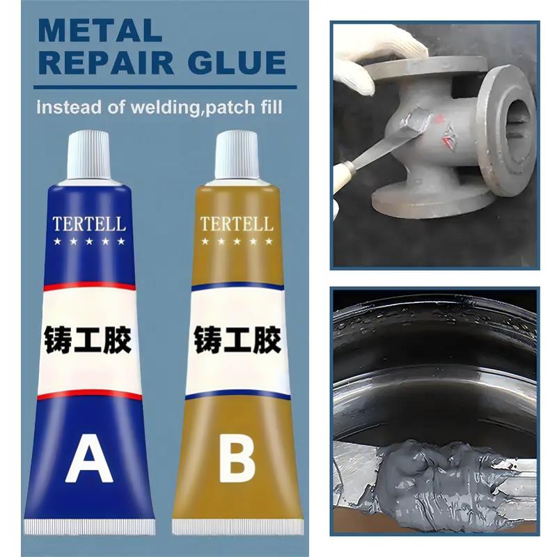 Licí lepidlo svařovací kvality-bez napájení, obrobitelné/brousitelné/lakovatelné, používané na vady kovů a kovových odlitků.