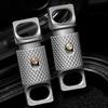 Durable Titaniums Alloy Keychain Accessory With 360 Degree Rotation And Secure Locking Mechanism For Keys
