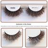 RED SIREN Brown Fluffy Mink Lashes 2026 New Design Luxurious Soft Natural Strip Lashes Cosplay Mink False Eyelashes Supplies