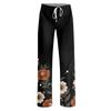 Women's Allover Printed Home Pants Sleeping Pajama Pants Long Pants Pajama Pants Yoga Pants