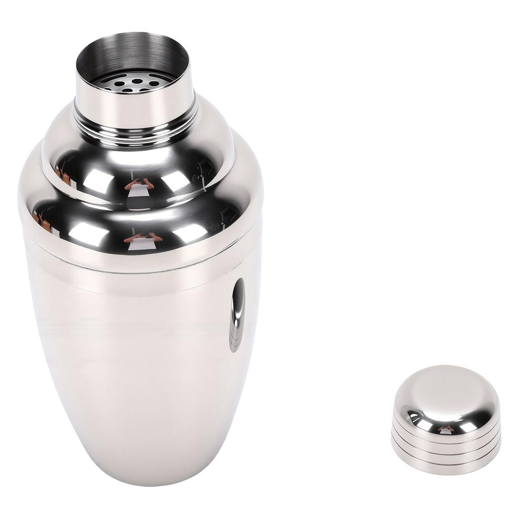 500ml Cocktail Shaker with Lid Leakproof Ergonomic Food Grade Professional Drink Shaker