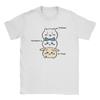 Vintage Chiikawas Usagi Hachiware Anime Tshirts Unisex Round Neck 100 Cotton T Shirts Short Sleeve Tees 6xl Tops