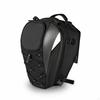 Motorcycle Rear Seat Bag with Shoulder Carry Backpack TearResistant Expandable Helmet Carrier