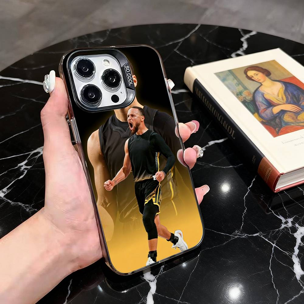 Cool Basketball Aesthetic Phone Case For iPhone 17,16,15,14,13,12,11 Plus,Pro Max,XS,Colorful Silver Phone case Funda Cover iPhone15promax