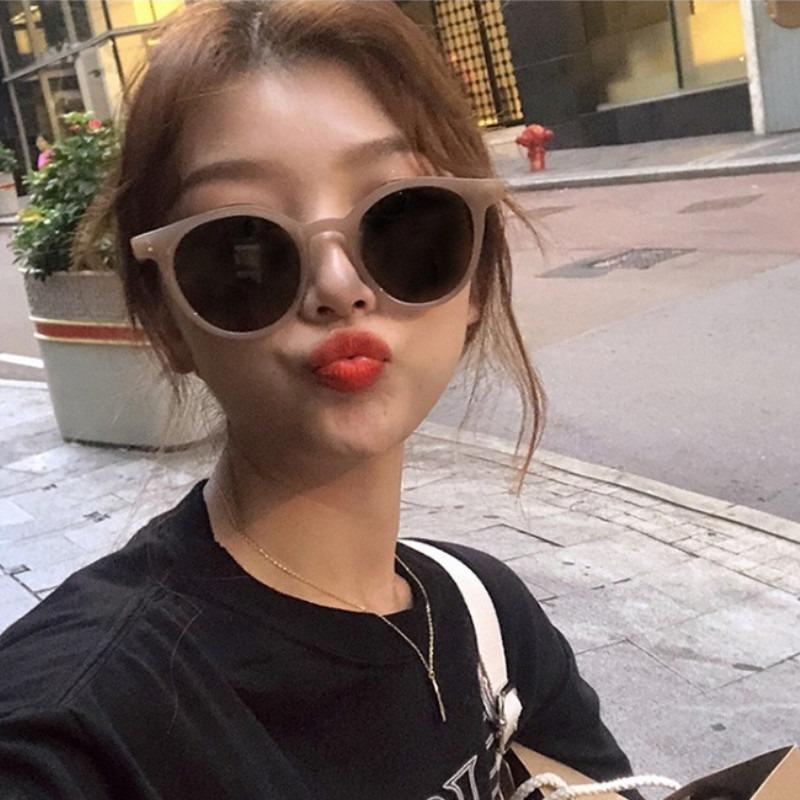 4PCS Fashion Small Frame Sunglasses Women Retro Small Oval Glasses Ladies Glasses