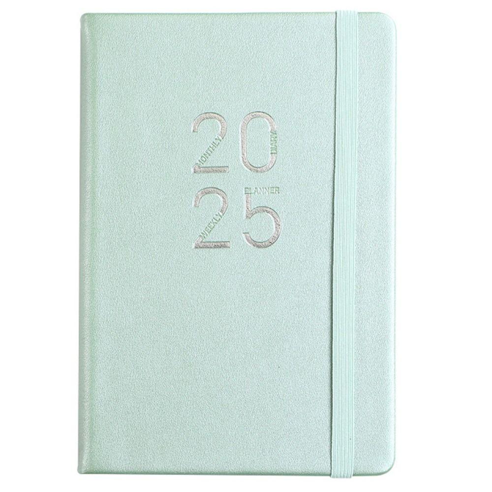 5 Colors 2025 Planner Notebooks A5 Sketchbook Schedule Journals  Office School Supplies