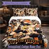 Personalized 3Pcs Bedding SetHaikyuu Custom Text Duvet Cover Pillowcase Set Bedroom Gift