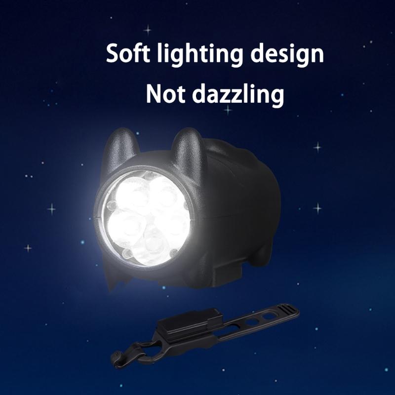 Auto Switching Bike Headlamp Charging Runtimes Weatherproofed Cycling Safety Light with Horn