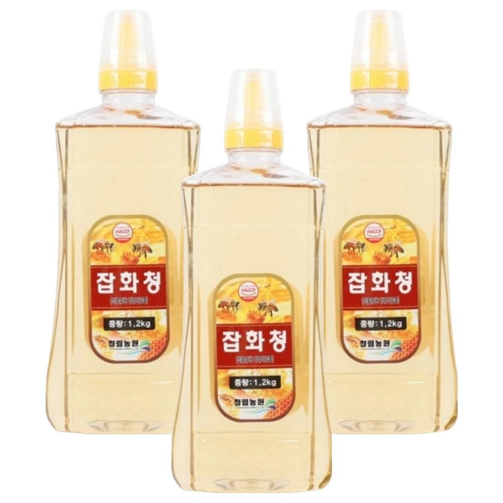 Cheonglim Foods Soul Baekseo General Store Syrup Sugar-fed Honey Cooking Cafe Household Use 3 pcs 1.2kg