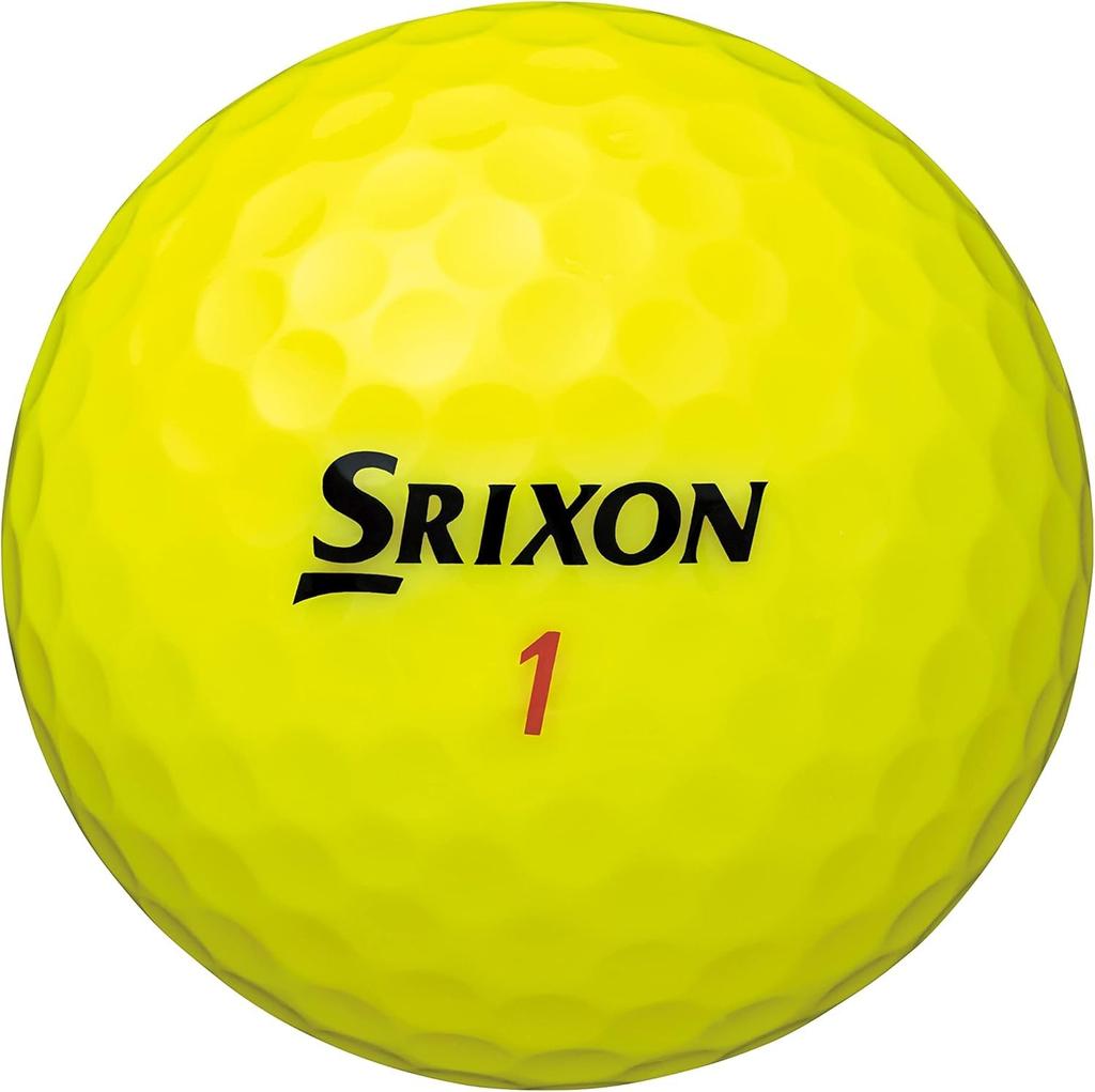 SRIXON Distance 2022 DISTANCE Passion Yellow 3 dozen set of golf balls 36 balls Original cleaning sheet set