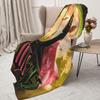 Custom Wickeds Musical Movie Blanket 3D Printed Soft Flannel Fleece Warm Throw Blankets for Home Bedroom Sofa Bedspreads
