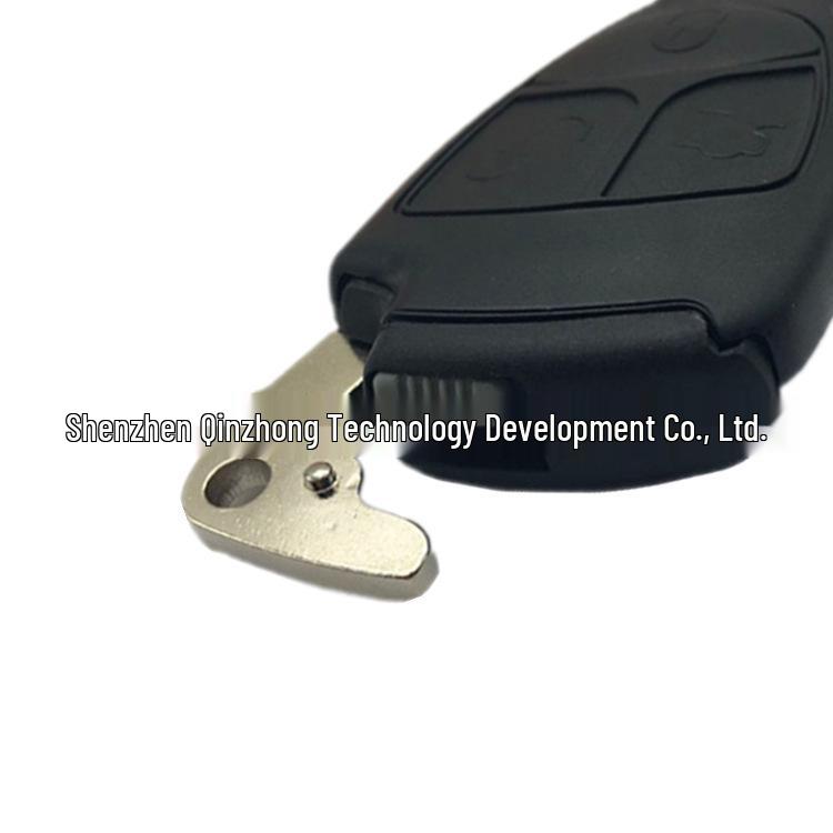 Mercedes-Benz 2-Button Smart Key (Black, 433 MHz Frequency)
