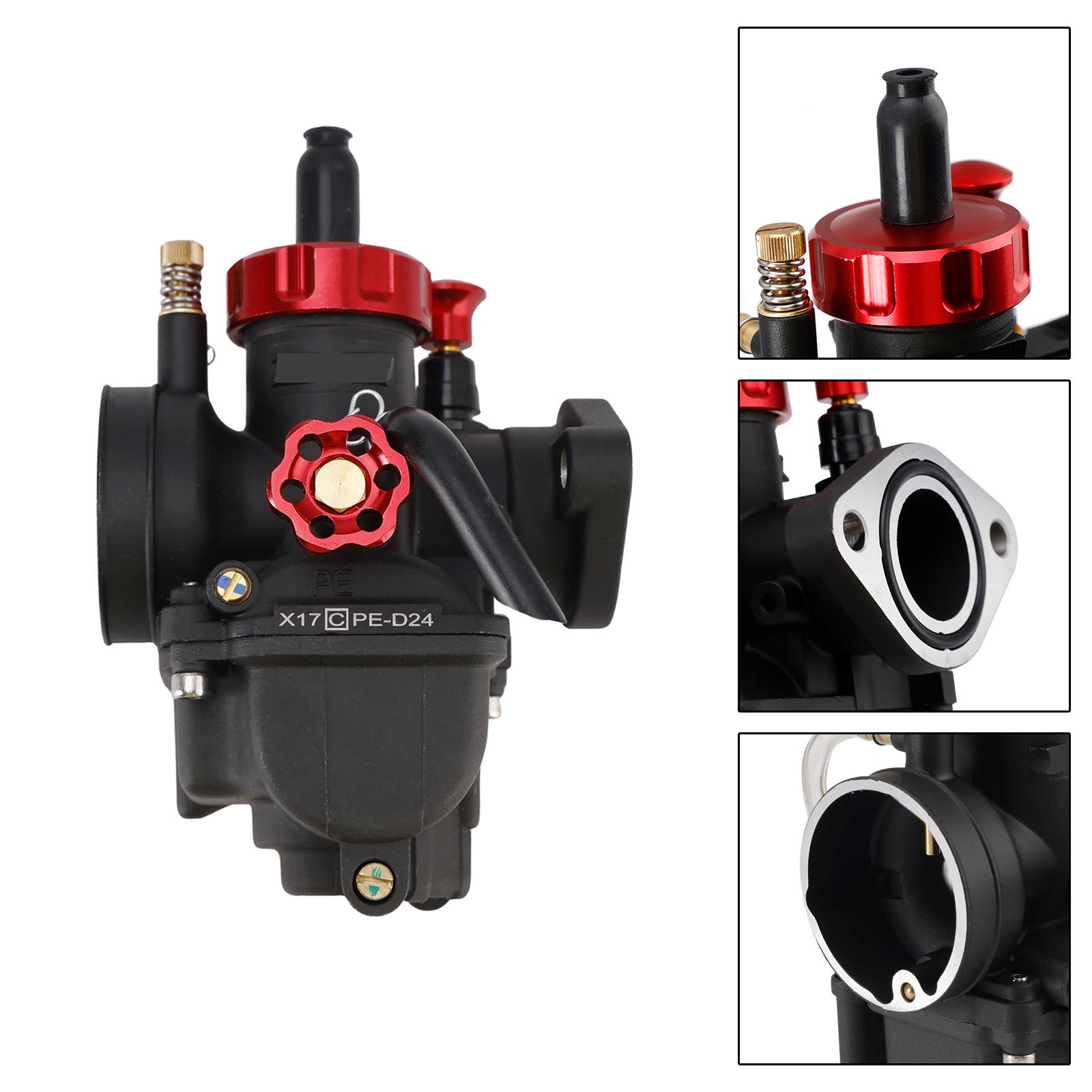 Карбюратор 24 мм для мотоцикла 140-150 куб. см, питбайка, квадроцикла, багги