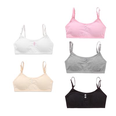 Sujetador de algodón para niña, sujetador de entrenamiento para niñas y adolescentes, ropa interior para adolescentes, lencería para niñas, ropa interior para adolescentes, sujetadores para adolescentes
