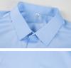 Embroidered Business Long Sleeved Shirt for Men's Formal Work Shirt 11261M0111
