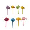 Cartoon Fruit Fork Toothpicks Cute Animal Food Selection Mini Lunch Box Decoration Children'S Food Supplement Tool