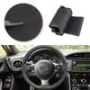 Hand-stitched Car-styling For Toyota 86 Subaru BRZ 2016 2017 2018 Inner Steering Wheel Microfiber Leather Cover Trim