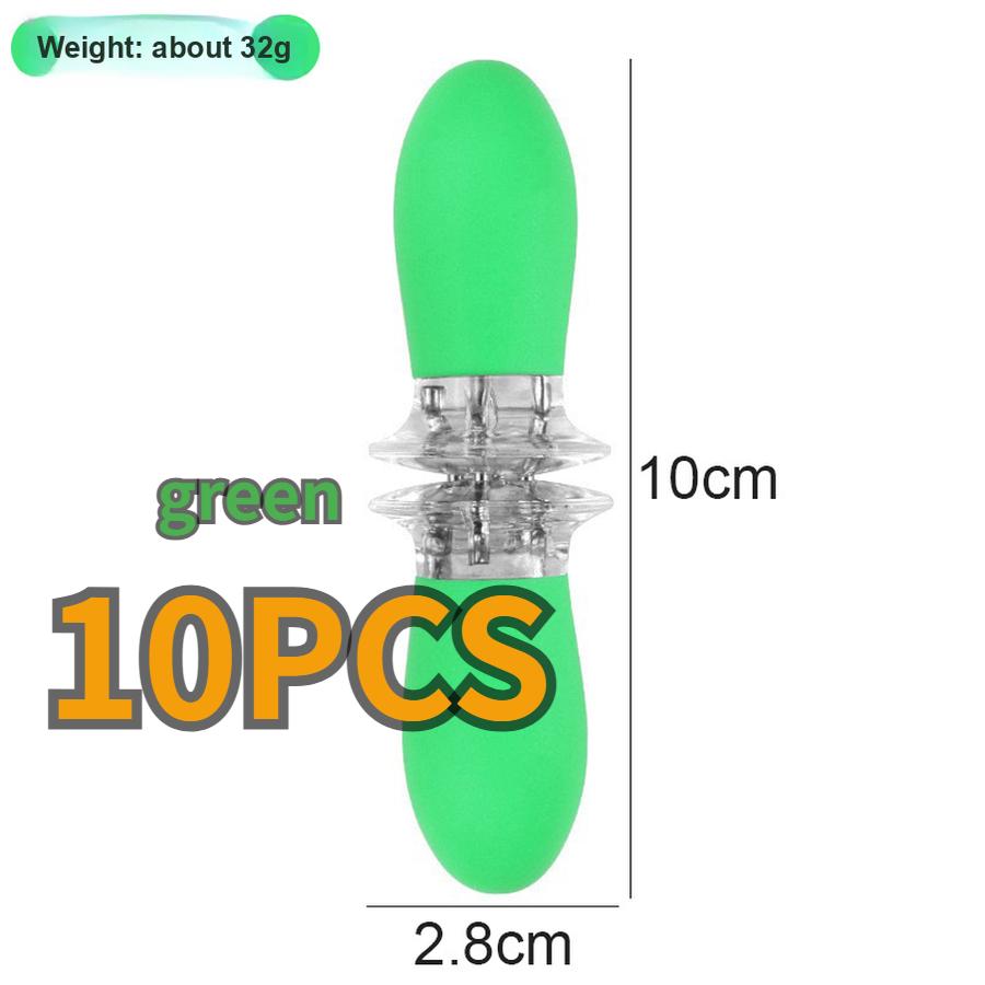 10 шт. Вилка для кукурузы из нержавеющей стали - Жаростойкий сборщик кукурузы, Ручка против ожогов, Фруктовая вилка, Детские бытовые палочки для кукурузы 8*2.8cm
