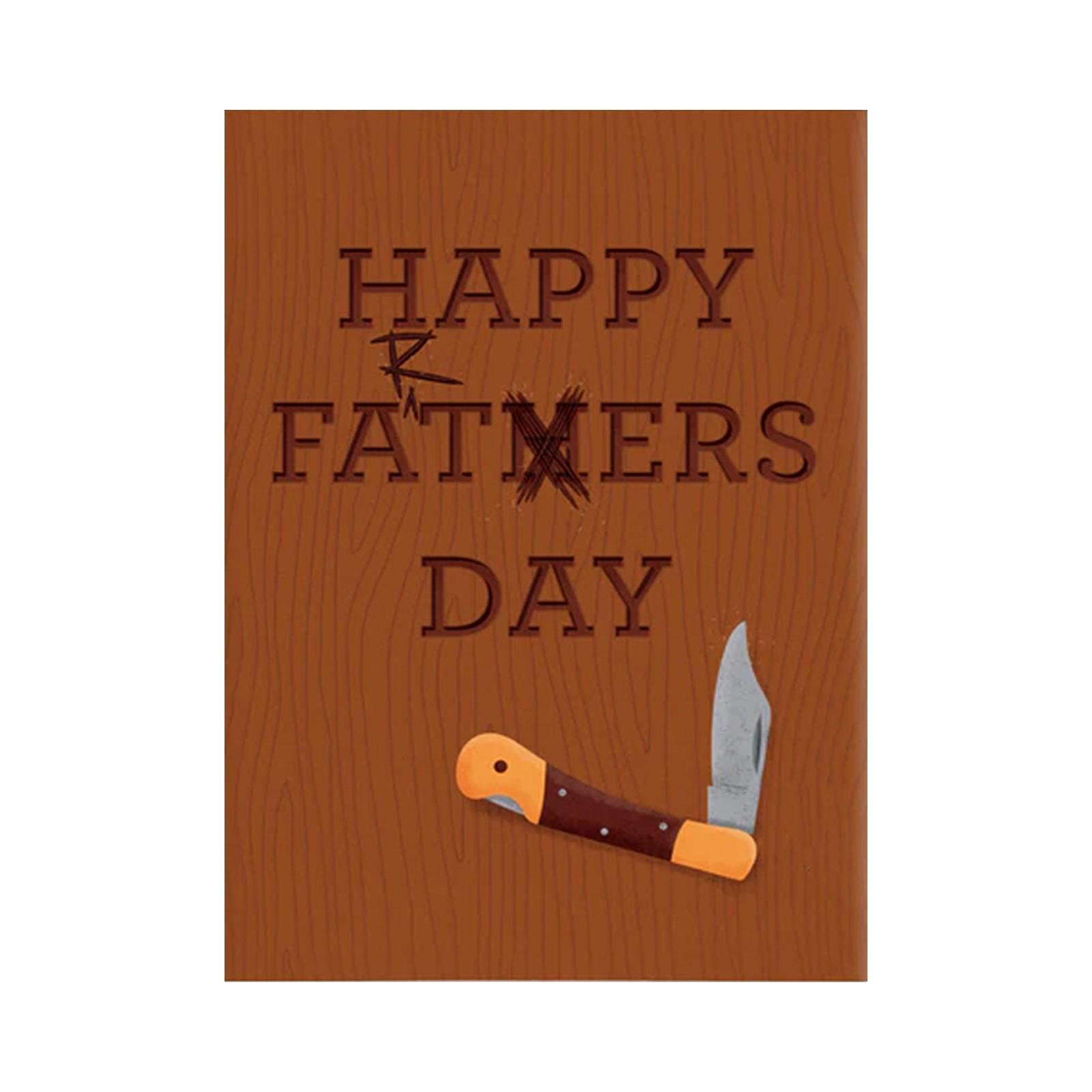 

Забавная поздравительная открытка со звуком пука на День отца One Size