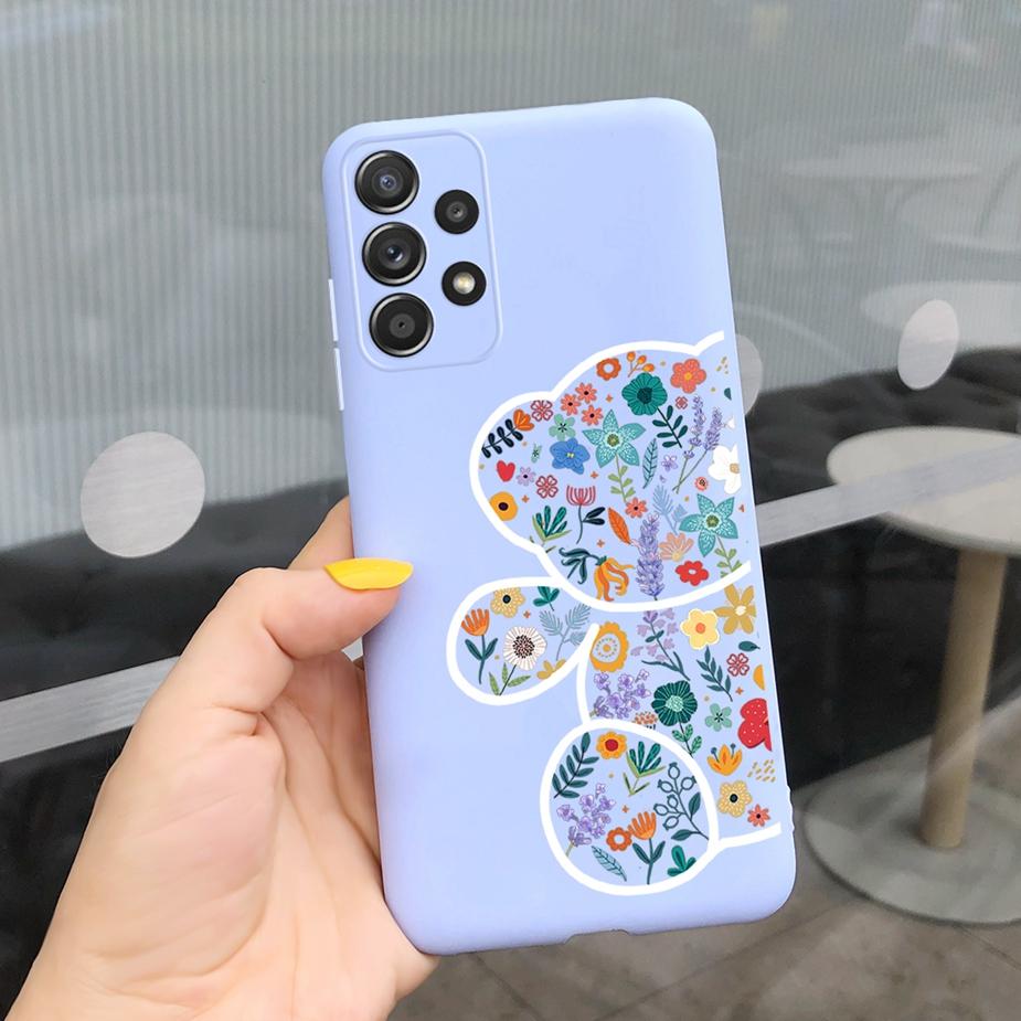 For Samsung Galaxy A52 A52s A72 5G Case New Fashion Candy Cartoon Cover For Samsung A52 A 52 s 72 GalaxyA72 Case Soft TPU Fundas