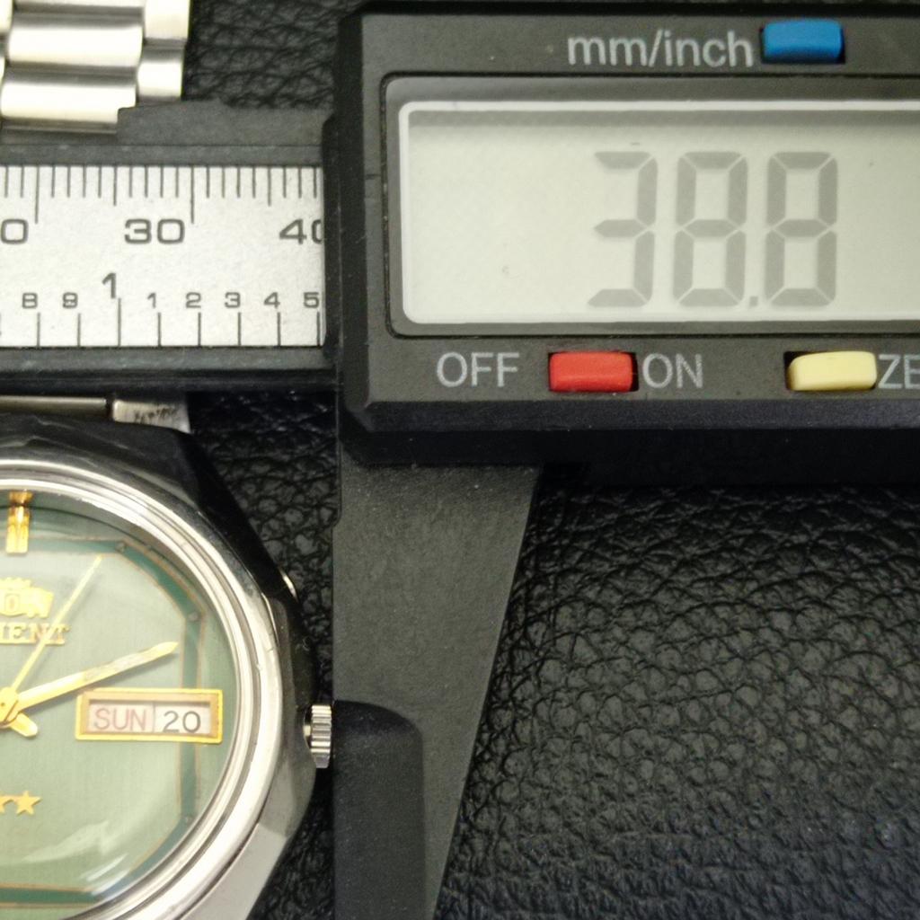 GENUINE VINTAGE ORIENT AUTOMATIC 46941 JAPAN MENS ORIGINAL DIAL WATCH a701897-5 R207-a701897