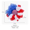 American Independence Day Wreath Home Festival Decor Mall Window Ornament Natural Dried Gypsophila