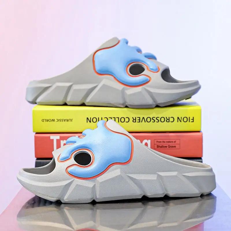 Fashion Soft Slippers for Men Beach Sabot Shoes Cheap Liquidation Comfortable Trend 2025 Adult Low Price Y2k Mascullino Fun Sandals Man