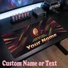 Queensland Maroons Customized Name Text Mouse Pad, Large Desk Mouse Mat Personalized Home Office Present