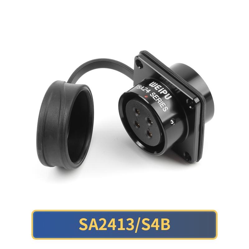 

WEIPU SA24 SA2410/P SA2413 IP67 Waterproof Male Plug Female Socket Panel Connector M24 2 3 4 9 10 12 12B 19 Pin Soldering M24