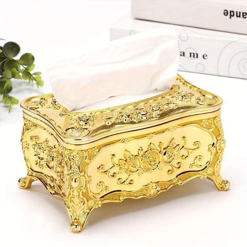 Luxuriöser Kunststoff-Taschentuchboxhalter für Wohnzimmer, Badezimmer, Hotel, KTV, wasserdicht