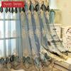 1PC Nuan Series 10-20% Blackout European High-end Embroidered Sheer Curtain for Living Room Bedroom Home Decor