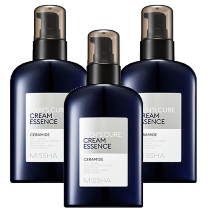 MISSHA Mens Cure Cream Essence, 150ml, 2 Units, Korea Best Mens Cosmetics