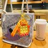Year Dragon Joyful Pvc Keychain Adorable Stress Relief Gift For Any Celebration