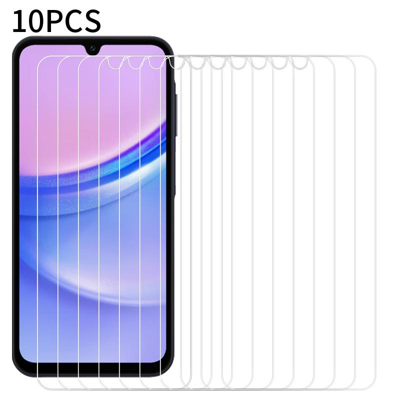 

RURIHAI 10Pcs For Samsung Galaxy A15 4G/A15 5G HD Clear Screen Protector 0.26mm 2.5D 9H Film Type A
