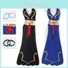 Street Fighter Chunli Cosplay Costume For Game Anime Role Play With Polyester Fabric