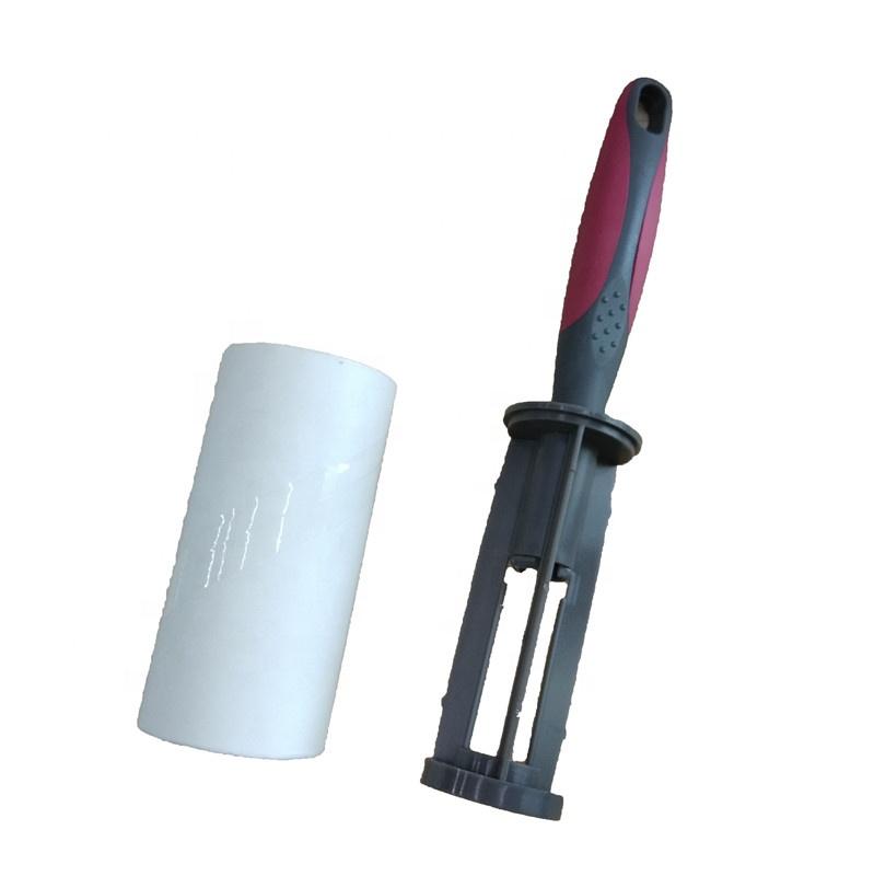 Plastic Handle Sticky Rollers with Dust Cover Lint Roller Remover Cleaner Pet Dog Cat Hair Remover